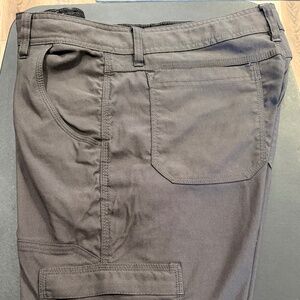 Prana Zion men’s hiking pants 36x32 gray